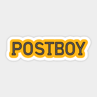 Postboy Sticker